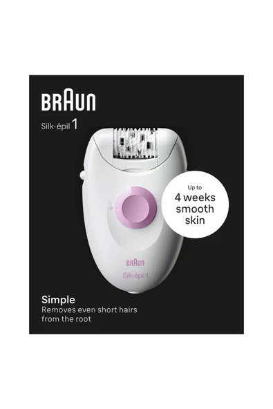 Braun Silk-epil 1 1-000 Epilatör - 7