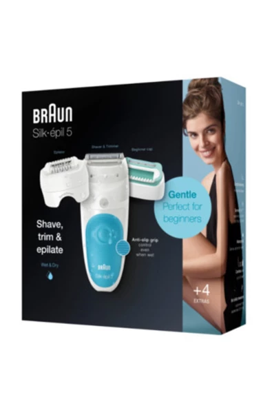 Braun Se5610-5605 Silk Epil Epilatör Islak Kuru