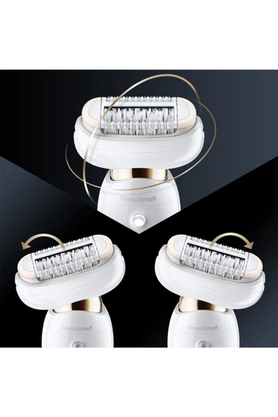 Braun Silk-épil 9002 Flex Islak Ve Kuru Epilatör Tıraş Başlığı Dahil 4 Ataçmanlı - 4