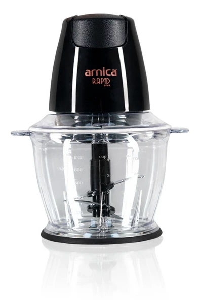 Arnica Rapid Plus GH21134 Elektrikli Doğrayıcı Siyah GH21134 - Resim 5
