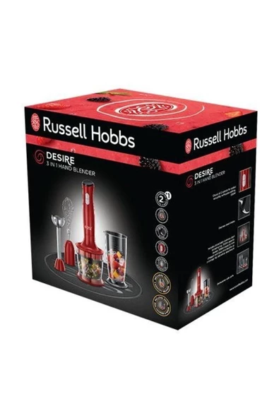 RUSSELL HOBBS 24700-56 Desire 3-in-1 El Blender - 2