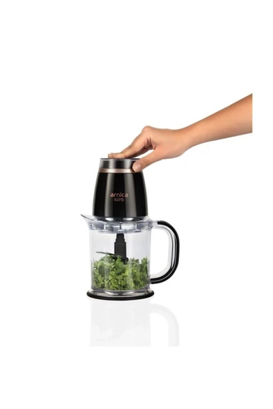 Arnica Gh21133 Rapid Pro Siyah Rose Doğrayıcı 2829425 - Resim 3