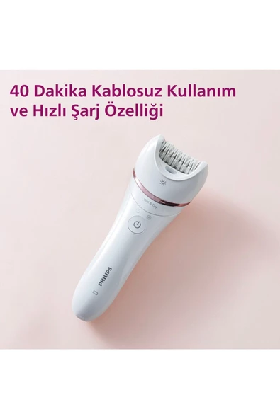 Philips 8000 Serisi BRE720/05 Islak Kuru Epilatör - 7