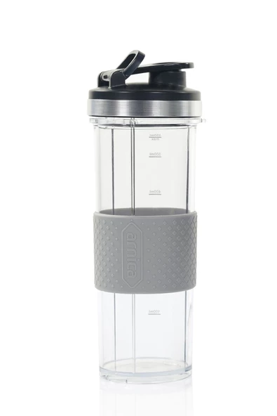 Arnica Go GH21420 Kişisel Smoothie Blender Gümüş - Resim 3