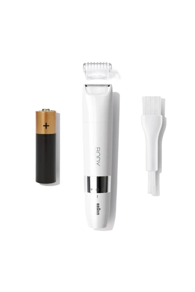 Braun Body Mini Trimmer Bs1000 Islak&kuru Vücut Tüy Kesme Makinesi + Pil&temizleme Fırçası - 6