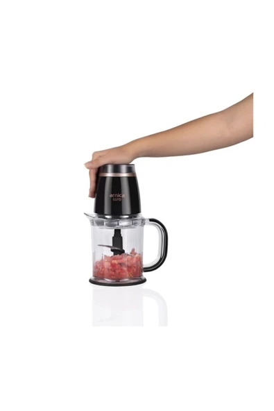 Arnica Gh21133 Rapid Pro Siyah Rose Doğrayıcı 2829425 - Resim 6