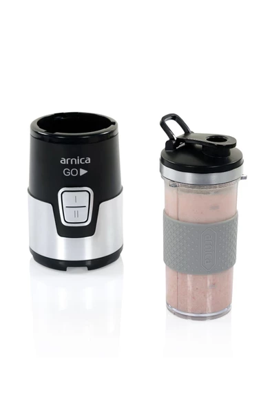 Arnica Go GH21420 Kişisel Smoothie Blender Gümüş - Resim 2