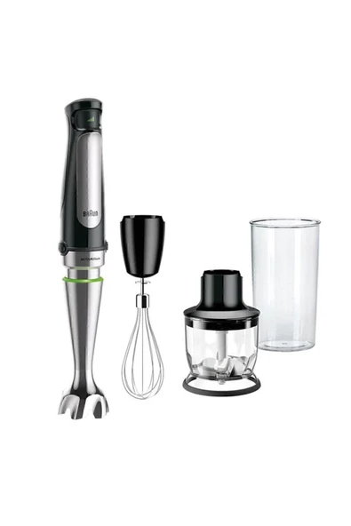 Braun Mq7025x Multıquıck 7 Serisi El Blender Seti (1000 Watt-siyah)