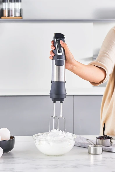 HOMEND Handmaid 1965h Inox Çelik Bıçaklı Blender Set - 2