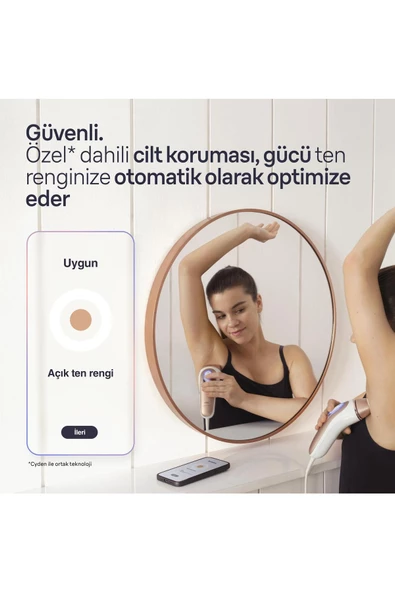 Braun IPL Skin i·expert, Evde Tüy Alma, Ücretsiz Uygulama, Çanta, Gillette Venus, 3 Başlık, PL7253 - 6