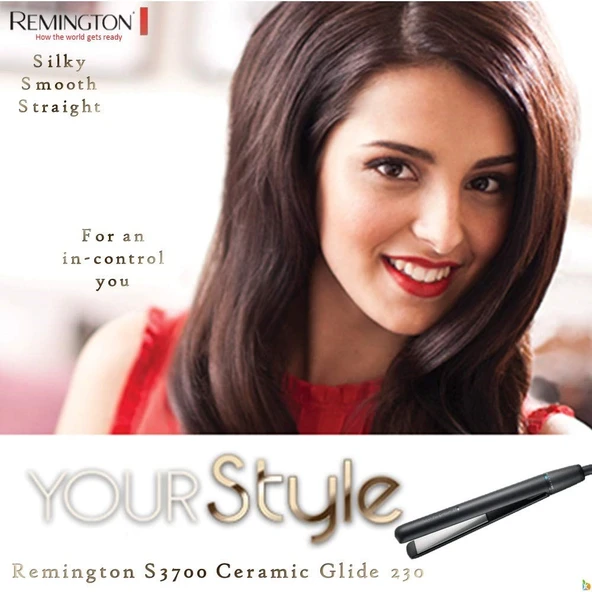 Remington Ceramic Glide Titanyum Seramik Saç Düzleştiricisi S3700 - 8