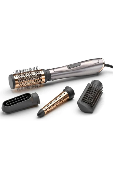 BABYLİSS Air Styler 1000W AS136E Hava Üflemeli Elektriklenme Önleyici Saç Şekillendirici 4 Aksesuarlı Set - Resim 2
