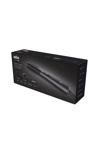 Braun BRAS420E Air Styler 4.2 Iontec 2 Başlıklı Saç Kurutma Makinesi ve Şekillendirici