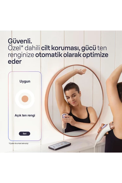Braun IPL Skin i·expert, Evde Tüy Alma, Ücretsiz Uygulama, Çanta, Gillette Venus, 2 Başlık, PL7147 - 6