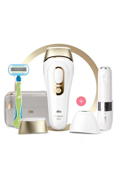 Braun Silk Expert Pro 5 PL5159 400.000 Atımlı, 2 Başlıklı Yeni Nesil IPL + FS1000 + Tasarım Çanta