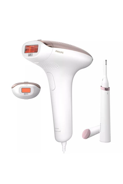 Philips 9000 Seri Lumea Cilt Tonu Sensörü IPL Tüy Alma Cihazı + Satin Compact Kaş kalem düzeltici