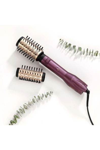 BABYLİSS As950e Big Hair Dual Maşa, Düzleştirici, 2 Döner Başlıklı, Iyon Elektrikli Fırça - 6