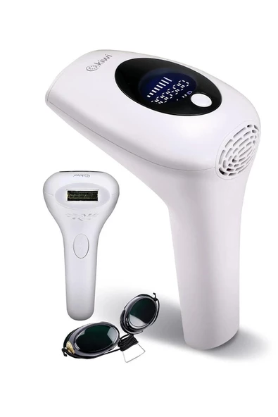 Kiwi Kep-6833 Pro Ipl Lazer Epilasyon +Kiwi 6440 Buharlı Dikey Ütü Pembe - Resim 2