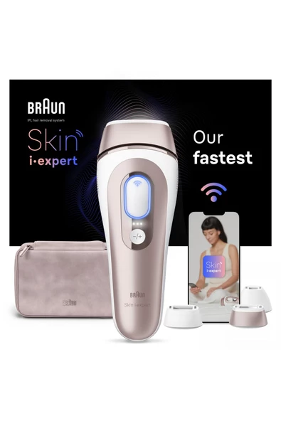 Braun IPL Skin i·expert, Evde Tüy Alma, Ücretsiz Uygulama, Çanta, Gillette Venus, 3 Başlık, PL7253