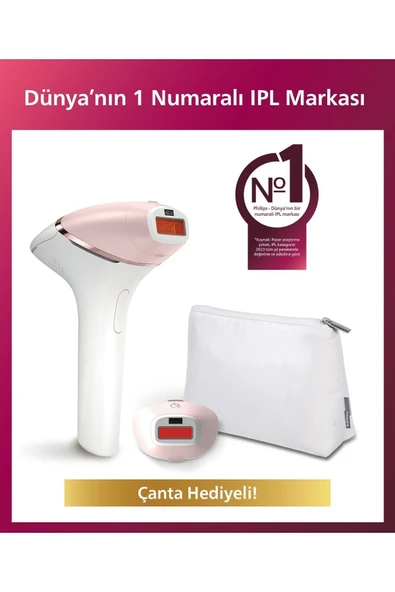 Philips Lumea Prestige BRI950 IPL Lazer Epilasyon Aleti - BG1024 Lazer Epilasyon Öncesi Tıraş Makinesi Seti