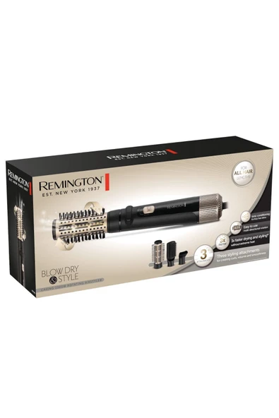 Remington AS7580 Fön ve Şekil Veren 1000W Döner Başlıklı İyonik Saç Düzleştirici - 5