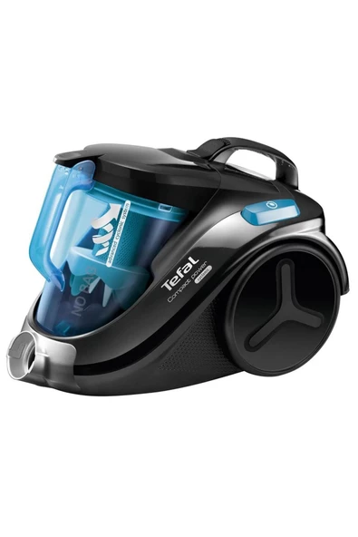 TEFAL Tw3751 Compact Power Cyclonic Toz Torbasız Elektrikli Süpürge - Mavi - Resim 2
