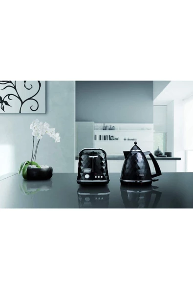 DELONGHİ Kbj2001.bk Brillante Gizli Rezistanslı 1,7 lt Su Isıtıcısı Siyah - Resim 6