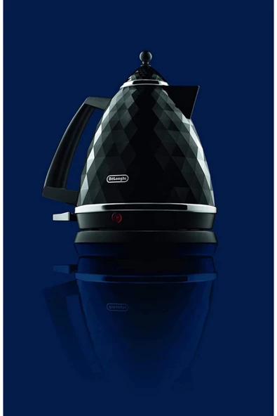 DELONGHİ Kbj2001.bk Brillante Gizli Rezistanslı 1,7 lt Su Isıtıcısı Siyah - Resim 4