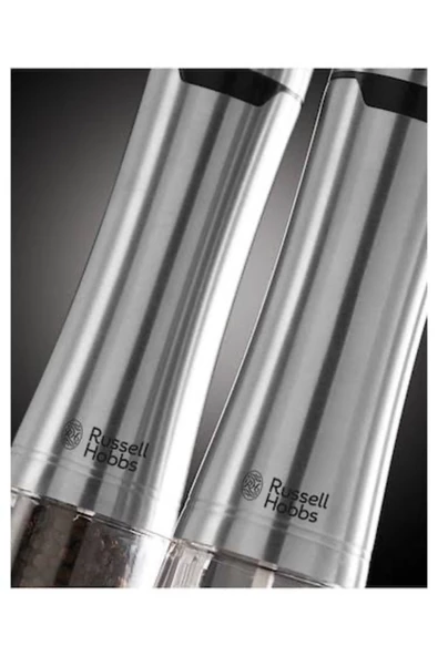 RUSSELL HOBBS Tuz & Karabiber Baharat Öğütücü Set , PASLANMAZ ÇELİK - Resim 3