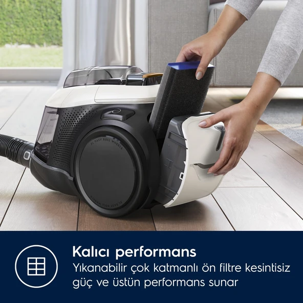 Electrolux Pure C9 PC91-ALRG 72 Db Toz Torbasız LED Başlıklı Elektrikli Süpürge 10 Yıl Motor Garantili - 4