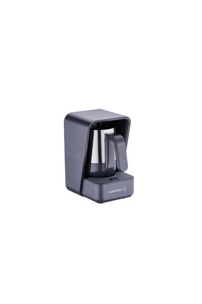 KORKMAZ A863 Moderna Türk Kahve Makinesi Gri/satin - 3