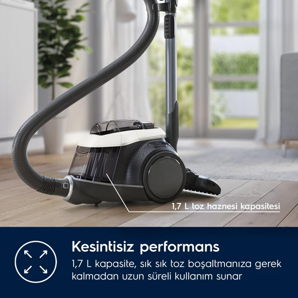 Electrolux Pure C9 PC91-ALRG 72 Db Toz Torbasız LED Başlıklı Elektrikli Süpürge 10 Yıl Motor Garantili - 7