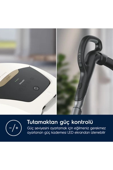 Electrolux Pure Sessiz 57 Db D8 Pd82-alrgt 600w Toz Torbalı Elektrik Süpürgesi Beyaz - 8