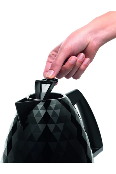 DELONGHİ Kbj2001.bk Brillante Gizli Rezistanslı 1,7 lt Su Isıtıcısı Siyah - Resim 3