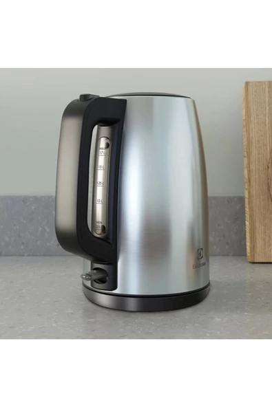 Electrolux E3k1-3st Paslanmaz Çelik Kettle, 1.7 Litre Kapasiteli, Otomatik Kapanma Emniyetli, Paslan - 2