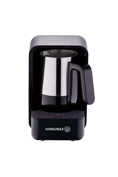 KORKMAZ A863 Moderna Siyah Satin Kahve Makinesi - 2