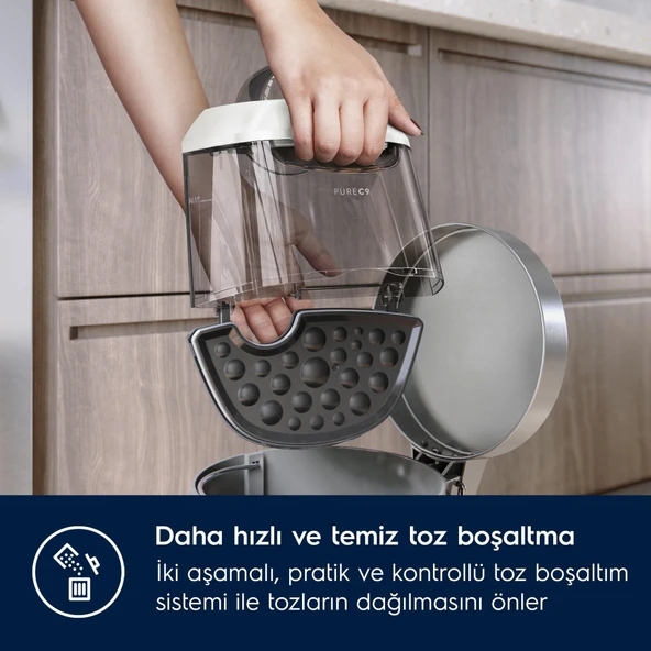 Electrolux Pure C9 PC91-ALRG 72 Db Toz Torbasız LED Başlıklı Elektrikli Süpürge 10 Yıl Motor Garantili - 5