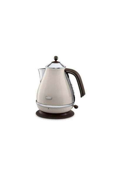 DELONGHİ Delonghi Kbov 2001.bg Icona Vintage Krem 2000 W 1.7 Lt Çelik Kettle - 3