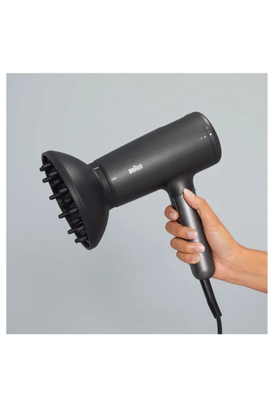 Braun BRHD425E HD4.2 IONTEC Difüzörlü Saç Kurutma Makinesi, 2 Başlıklı, 2100W - 3