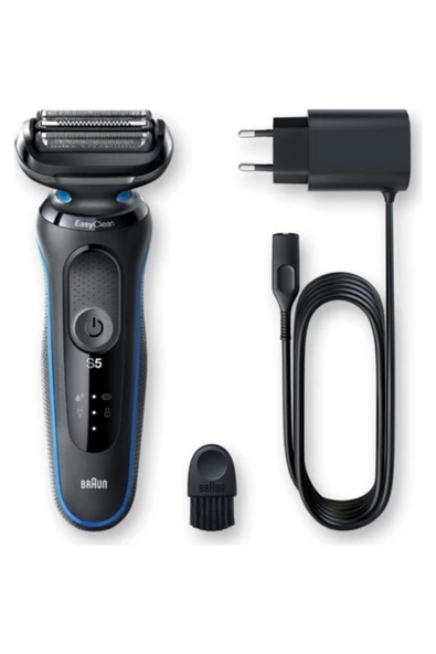 Braun Seri 5 B1000s Kablosuz Tıraş Makinası - Easyclean - Easyclick Islak & Kuru - 3
