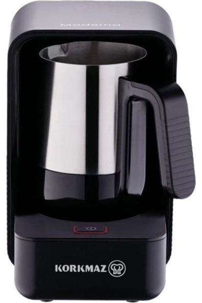KORKMAZ A863 Moderna Siyah Satin Kahve Makinesi - 2