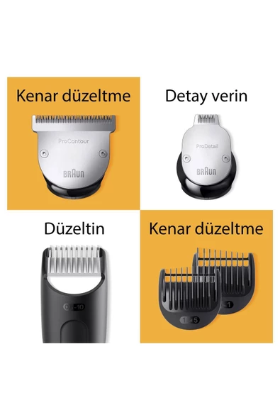 Braun Series 9 BT9420 Sakal ve Saç Kesme Makinesi - 3