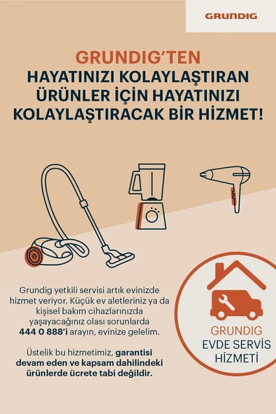 Grundig Türk Kahvesi Makinesi Tkm 1341 K Türk Kahve Makinesi 5 Fincan Kapasiteli 7147seri - 7