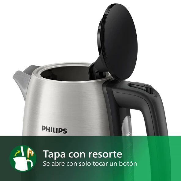 Philips HD9350/90 Daily Collection 2200 W 1.7 lt Çelik Kettle - Resim 6