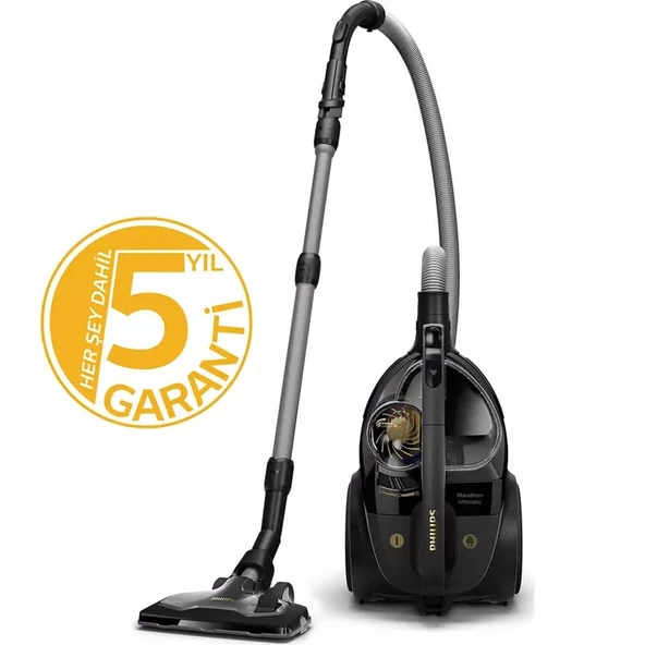 Philips Marathon Ultimate XB9125/07 899 W Torbasız Süpürge - Resim 2