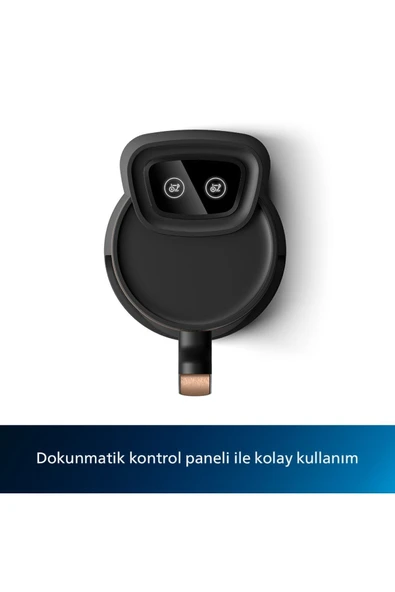 Philips HDA150/60 Türk Kahvesi Makinesi (Siyah/Bakır) - Resim 5