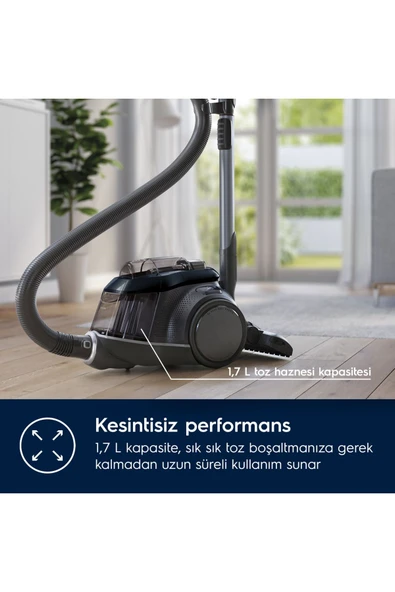 Electrolux Pure C9 PC91-8STM 72 Db Toz Torbasız LED Başlıklı Elektrikli Süpürge- 10 YIL Motor Garantili - 4