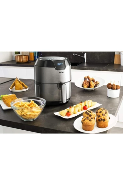 TEFAL Ey401d Kolay Kızartma Deluxe Xl Sıcak Hava Fritözü 1500w 4.2l Kapasite - 5