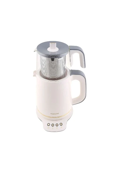 HOMEND Royaltea 1760h Krem Gold Konuşan Çay Makinesi - 7