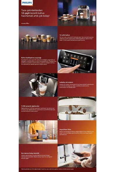 Philips Ep5443/70 Lattego Tam Otomatik Kahve Ve Espresso Makinesi - 4